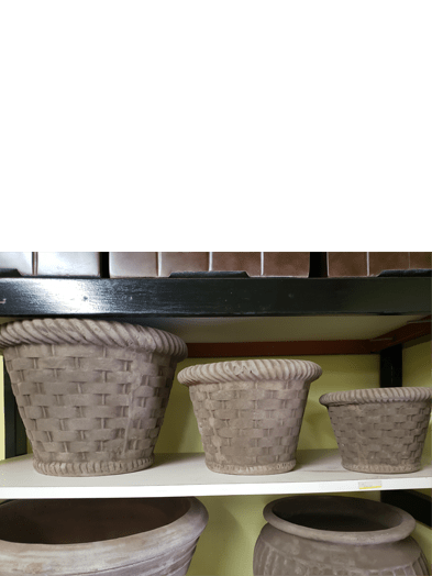 Basket Weave Planter