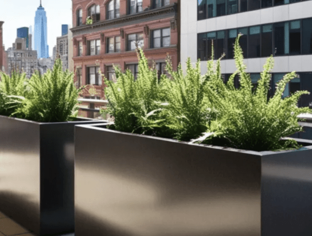 Commercial Spaces That Benefit Most from Fiberglass Planters in Summer